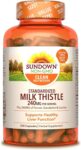 Sundown Milk Thistle 240 mg Plus Fennel Dandelion and Licorice 250 caps Liver