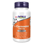 NOW FOODS L-Carnosine 500 mg – 50 Veg Capsules