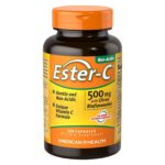American Health Ester C Citrus Bioflavonoids 500 mg 120 Caps FRESH