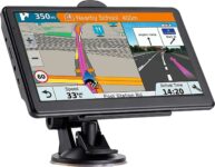 Car Truck GPS Navigation 7 Inch Touch Screen 2023 Garmin Maps Spoken Direction