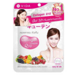 VIDA Collagen Q10 Beauty Anti-Aging Skin Tripeptide Moisturize Nourishing Skin