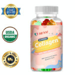 MENXI Collagen Gummies for Hair,Skin,Nails,Premium Collagen Vitamin Supplement