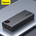 Baseus Power Bank 30000mAh with 20W PD Fast Charging Powerbank Portable External Battery Charger For iPhone 12 Pro Xiaomi Huawei