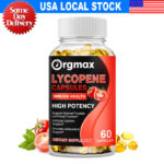 Lycopene Capsules High Protency Antioxidant & Prostate Health Support 60 Caps