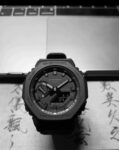 Casio G-SHOCK GA2100 Black Samurai Watch Band Watch Men’s Quartz Universal Black