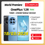 World Premiere OnePlus 12R Global Version 16GB 256GB Snapdragon 8 Gen 2 120Hz ProXDR Display 100W SUPERVOOC 5500mAh Battery