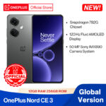 New OnePlus Nord CE 3 Global Version 12GB 256GB Snapdragon 782G 50MP Camera 120Hz Fluid AMOLED 80W SUPERVOOC 5000mAh Battery