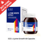 Australia EZZ L-Lysine Growth Hard Capsule 60 Caps