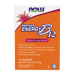 NOW FOODS Instant Energy B-12 (2,000 mcg of B-12 per packet) – 75 Packets