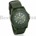 Military Army Men’s Quartz Sport Wrist Watch Casual Nylon Canvas Strap