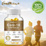 CoQ-10 Capsules 200mg – High Absorption Supplement, Energy Support, Heart Health