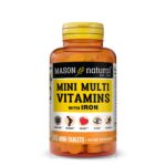 Mason Natural Daily Multiple Vitamins with Iron, Folate and Calcium, 365 Tabs