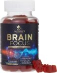 Brain Support Focus Supplement Gummies – Brain Booster with Phosphatidylserine