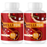 Mellitox- Cardiovascular Support- 2 Bottles- 120 Capsules