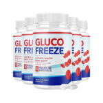 5-Pack GlucoFreeze Pills for Blood Sugar Support Gluco Freeze (300 Capsules)