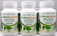 GORGEOUS HAIR WITH 10,000mcg BIOTIN -MAXIMUM DOSAGE BIOTIN SUPPLEMENT