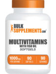 BulkSupplements Multivitamin Softgels – 1 Softgel Per Serving