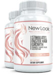 2x NEW LOOK Clinical Strength Hair Skin & Nails Beauty Vitamin for Hair Growth