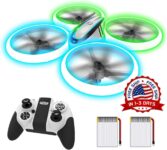 Mini Drone Para Niños Principiantes Control Remoto Giros De 360 ​​Grados New Us