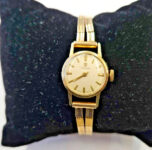 Vintage Tissot 14K Solid Gold Ladies Wind Up Wrist Watch GREAT!!