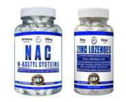 N-ACETYL-L-CYSTEINE NAC 600 mg 100 Capsules +Chewable Zinc Lozenges 25mg 100 Tab