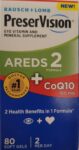 Bausch+Lomb AREDS 2 + CoQ10 100 mg  80 Soft Gels Exp 05/2025