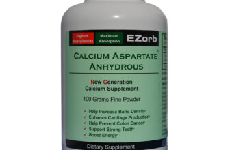EZorb Calcium (1 Powder) Absorbs 92%, Bone Spurs, Osteoporosis, Arthritis Health