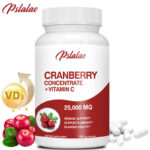 Cranberry Capsules 25000mg – Urinary System Health Supplements, Cleanse & Detox