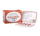 (Pack of 3) Calcirol (Vitamin D3-Cholecalciferol) 60000 IU  (8 Capsules Each)