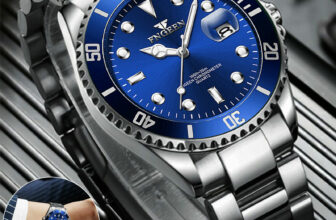 for Men’s Watch Stainless Steel Quartz Luminous Classic Wristwatch Quality