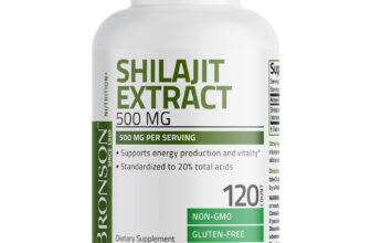 Shilajit Extract 500 MG Per Serving, Supports Energy Production & Vitality,