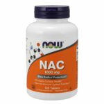 Now Foods NAC 1000 mg – 120 Tablets – N-Acetyl-Cysteine – FRESH DATES