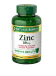 NATURES BOUNTY ZINC 50mg 400 ct Tablets Supports SYSTEM FUNCTION Immune Health