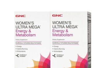 GNC Women’s Ultra Mega Energy & Metabolism Multivitamin (180 ct.  Free Shipping