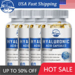 Nature’s Live Hyaluronic Acid Supplement 850mg For Joint and Skin Health 60Pills