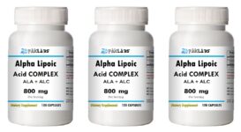 Alpha Lipoic Acid + Acetyle L-Carnitine Complex 360 Caps Metabolism Weight Loss