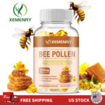 Bee Pollen 3520mg – Immune & Energy Booster – Royal Jelly,Propolis, Black Pepper