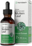 Mullein Leaf Liquid Extract | 2 fl oz | Alcohol Free, Vegetarian | by Horbaach