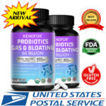 60 Billion CFU Probiotics Capsules- Digestive Gut Health,Encourage Healthy Aging