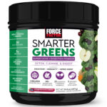 Force Factor Smarter Greens Digestion Powder, Detox and Cleanse Supplement