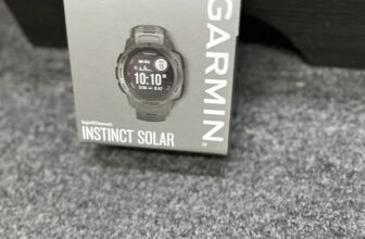 Garmin Instinct Solar Smartwatch – Graphite (010-02293-10)