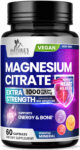 Magnesium Citrate Extra Strength 1000mg – Chelated for Max Absorption