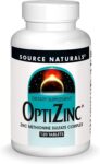 Source Naturals OptiZinc Zinc Methionine 240ct Tablets 30mg Sulfate Complex