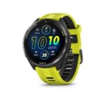 Garmin Forerunner 965 GPS Running Smartwatch AMOLED Yellow Titanium