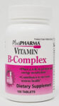 Vitamin B Complex Dietary Supplement 100 Tabs  by Plus Pharma Exp 04/2026