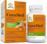 Terry  Naturally CuraMed 750 mg Curcumin Complex – 120 Softgels -free shipping