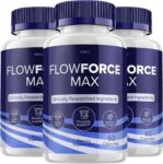 Flow Force Max – Vegan, Male Vitality Supplement Pills – 180 Capsules