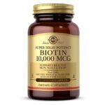 Solgar Biotin 10000 mcg 120 Vegetable Capsules