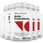 (5 Pack) Noocubes Brain Productivity Pills, Cognitive & Memory, Premium Formula