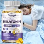 Melatonin 20mg -Helps Relax and Promote Natural Sleep, Sleep Aid, Asleep Quickly